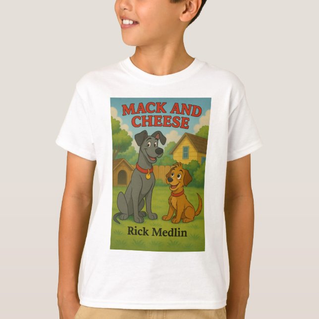Camiseta Infantil Mack e Queijo (Frente)