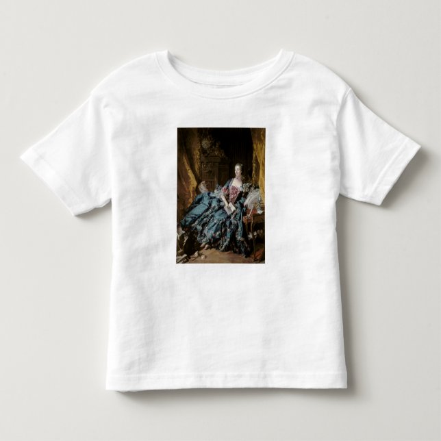 Camiseta Infantil Madame de Pompadour, 1756 (Frente)