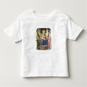 Camiseta Infantil Madonna e a criança com SS. Clemente e Justin,