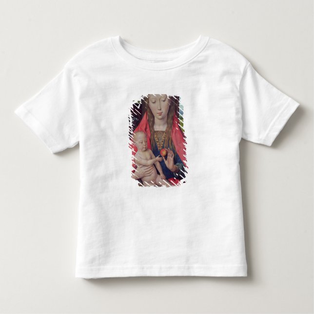 Camiseta Infantil Madonna e criança 2 (Frente)
