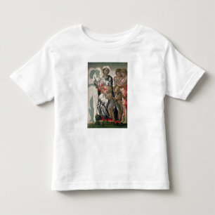 Camiseta Infantil Madonna e Criança com Rua John, c.1495