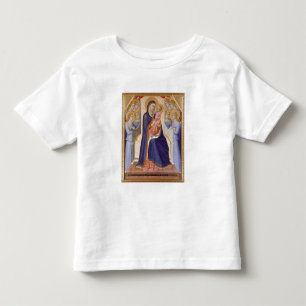 Camiseta Infantil Madonna na glória, c.1315 (tempera no painel)