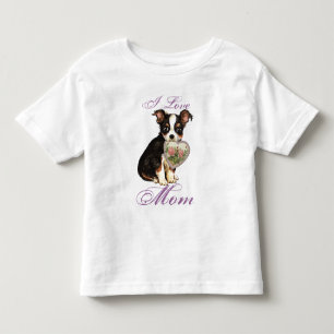 Camiseta Infantil Mãe do Coração Casaco Chihuahua