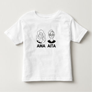 Camiseta Infantil Mãe e Pai em Basco - Ama eta Aita