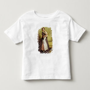 Camiseta Infantil Mãe jovem com seus filhos num salão