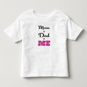 Camiseta Infantil Mãe + Pai = ME