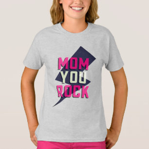 Camiseta infantil MÃE VOCÊ É INCRÍVEL