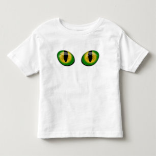 Camiseta Infantil Magia Verde Amarelo Olho Garota Bebê Criança