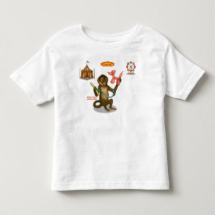 Camiseta Infantil Mágica do macaco balão do Spike