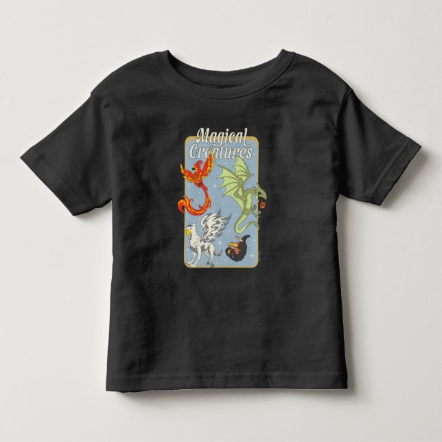 Camiseta Infantil Magical Creatures Vintage Graphic (Frente)