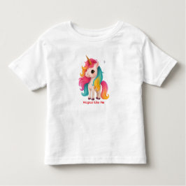 Camiseta Infantil Magical Like Me Unicorn – Cute Toddler Girl T-Shir