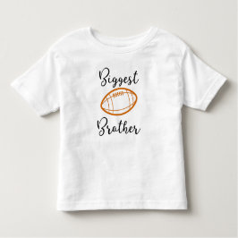 Camiseta Infantil Maior Irmão ~ Irmão Design Futebol
