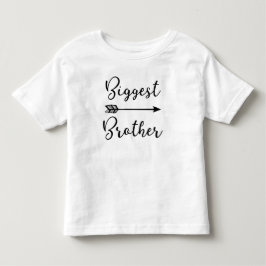 Camiseta Infantil Maior Irmão ~ Irmão Projeta Seta