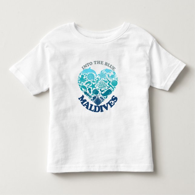 CAMISETA INFANTIL MALDIVAS (Frente)