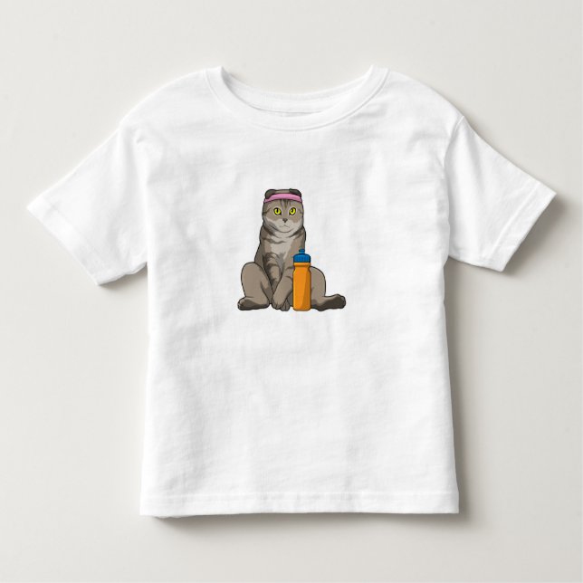 Camiseta Infantil Malhação de gato (Frente)