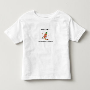 Camiseta Infantil Malhar? Eu Pensava em Legumes
