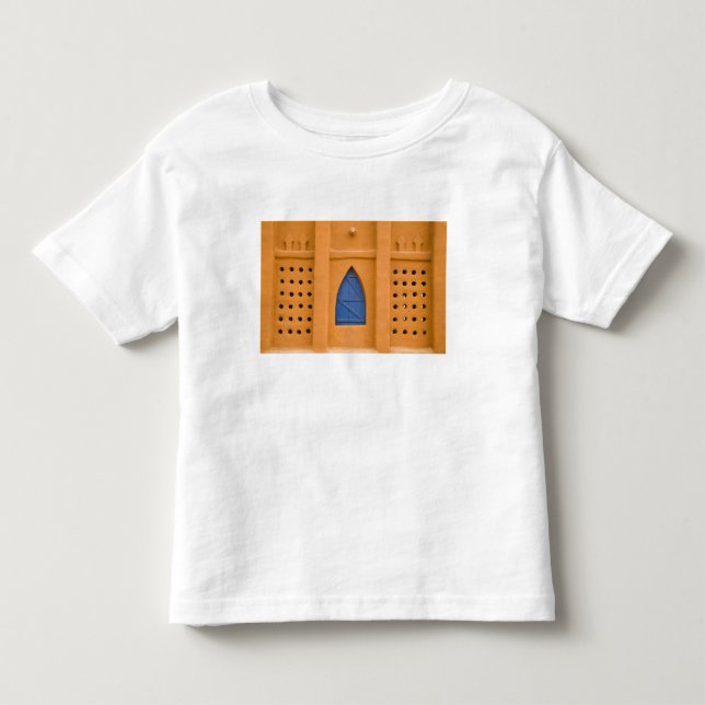 Camiseta Infantil Mali, Segou. Edifício tradicional de tijolo de bar (Frente)
