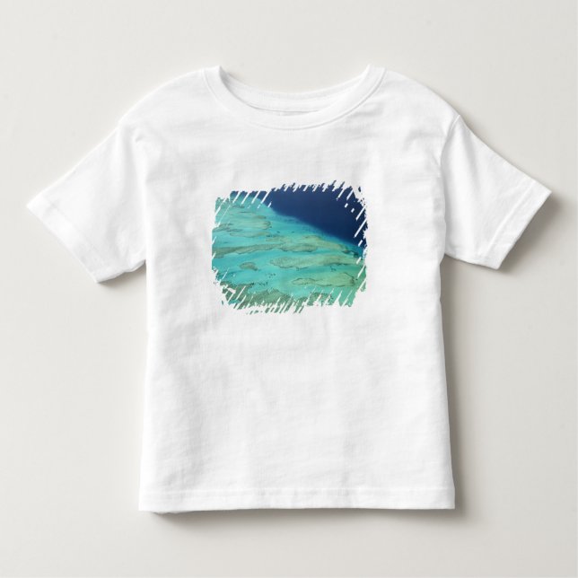 Camiseta Infantil Malolo Barrier Reef off Malolo Island, Fiji (Frente)