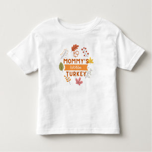 Camiseta Infantil Mamãe Little Turkey