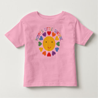 Camiseta Infantil Mamãe Pequeno Sol