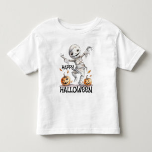 Camiseta Infantil Mamãe se mexe - Alô de Dia das Bruxas em Violações