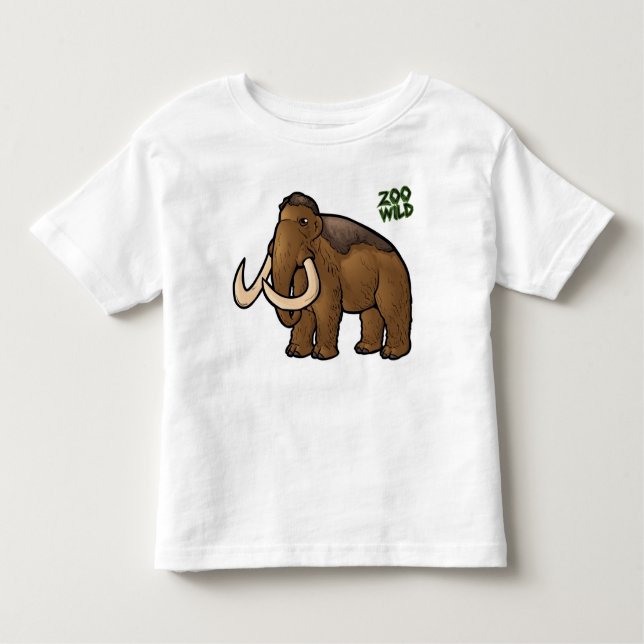 Camiseta Infantil Mamute Wooly (Frente)