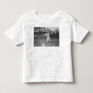 Camiseta Infantil Man Playing Tênis no Torneio Washington DC