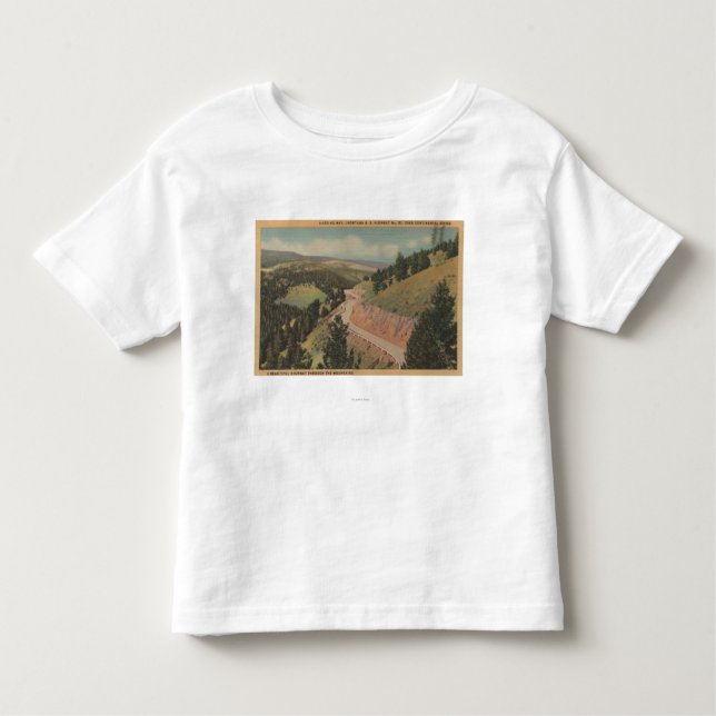 Camiseta Infantil Maneira de Montana - de Harding (no. 10 de Hwy) (Frente)