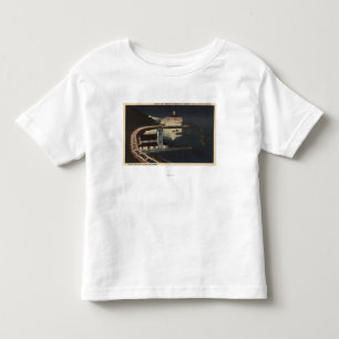 Camiseta Infantil Maneira do casino "ao passeio romance "