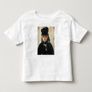 Camiseta Infantil Manet Berthe Morisot com Buquê de Violetas