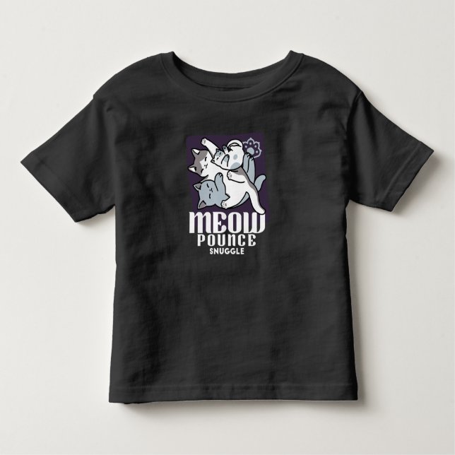 Camiseta Infantil Manípulo De Rato - Gatos De Dormir Em Cute (Frente)