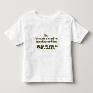 Camiseta Infantil Mantenha olhar fixamente então nós pode trabalha