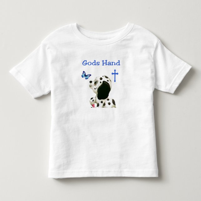 Camiseta Infantil Mão dos deuses (Frente)