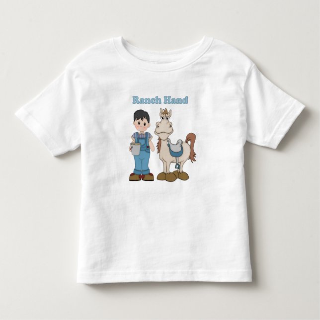 Camiseta Infantil Mão Ranch (Frente)