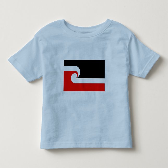 Camiseta Infantil Maori, Nova Zelândia (Frente)