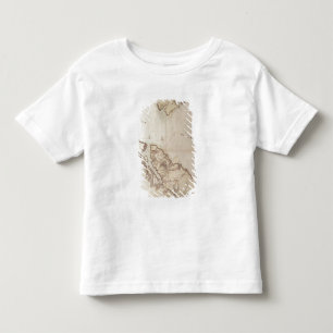 Camiseta Infantil Mapa britânico do cerco de Yorktown, 1781