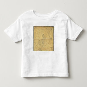 Camiseta Infantil Mapa da cidade de Los Angeles