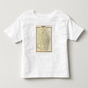 Camiseta Infantil Mapa da cidade de St Louis