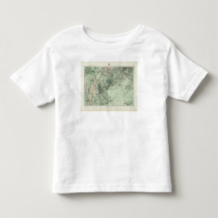 Camiseta Infantil Mapa da classificação de terra de New mexico