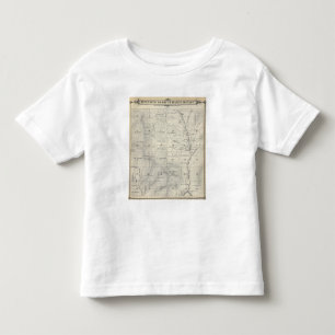 Camiseta Infantil Mapa da seção de T20S R29E Tulare County