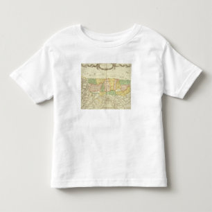 Camiseta Infantil Mapa da Terra Santa, bar. daqui até janeiro Baren
