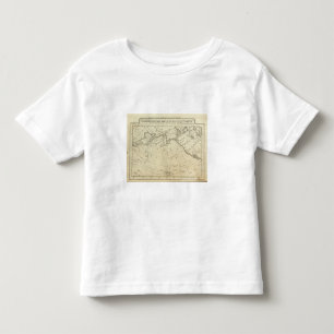 Camiseta Infantil Mapa das descobertas feitas pelo cozinheiro & pelo