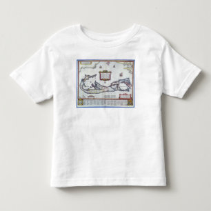 Camiseta Infantil Mapa de Bermuda
