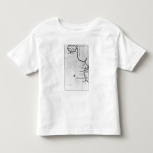 Camiseta Infantil Mapa de Brobdingnag