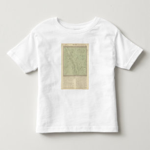 Camiseta Infantil Mapa de estrela 2