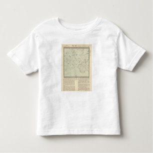 Camiseta Infantil Mapa de estrela 2