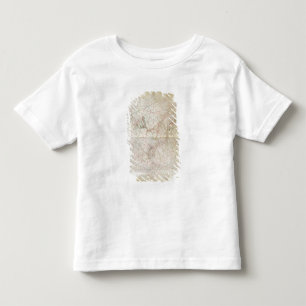 Camiseta Infantil Mapa do mar de adriático