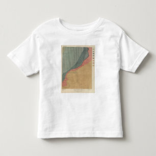 Camiseta Infantil Mapa especial do atlas da folha do parque do