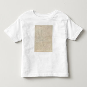 Camiseta Infantil Mapa especial do atlas do parque de Tourtelotte