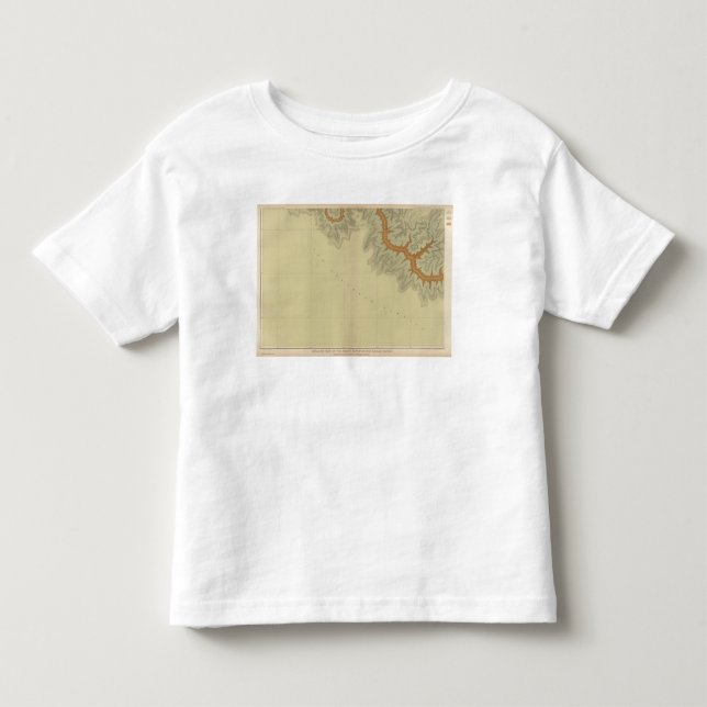 Camiseta Infantil Mapa geológico do do sul (Frente)